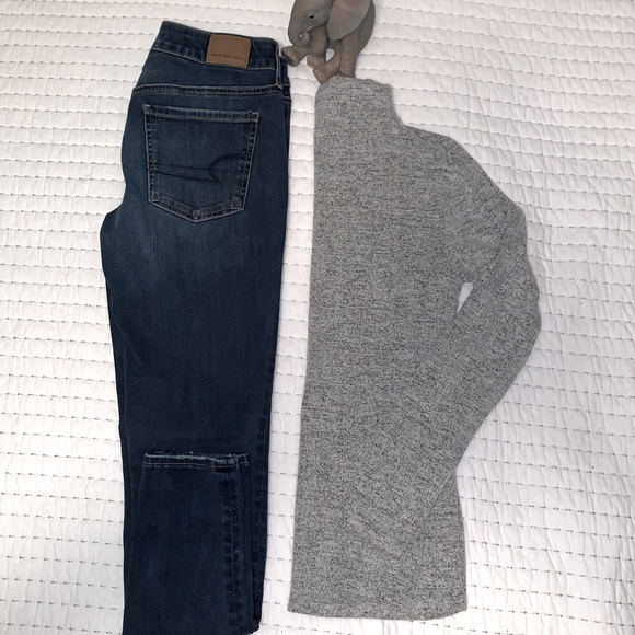 ✨2/$20✨ S O F T E S T mock neck knit sweater | Dynamite - Picture 2 of 6